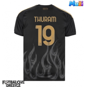 Juventus Khephren Thuram #19 Alternativní Dres 2026-27 Krátký Rukáv